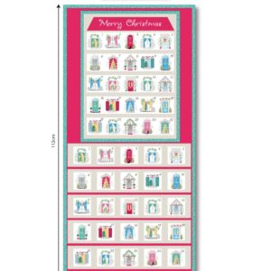 Home Sweet Home Christmas Advent Calendar Panel