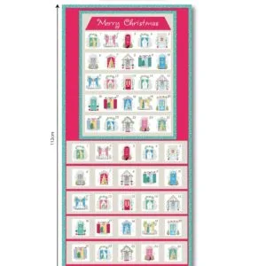 Home Sweet Home Christmas Advent Calendar Panel