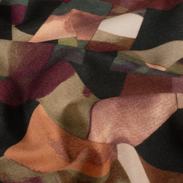 Ponte de Roma Stretch Jersey Sage Swirl - Image 2