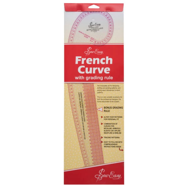 French Curve Design Rule by Sew Easy | Metric