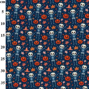 Halloween printed Poly Cotton Print Fabric