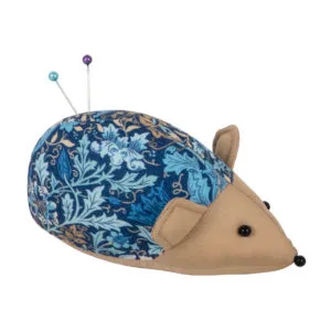 Pincushion | Hedgehog | Woodblock Floral | Hobby Gift Create