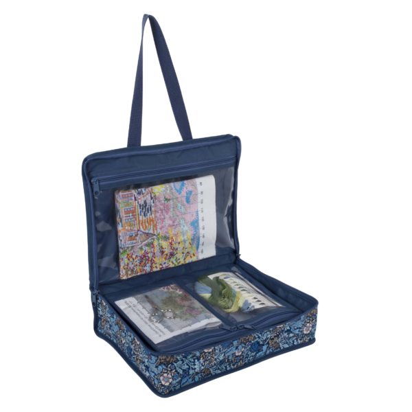 Project Craft Bag | All-In-One | Woodblock Floral | Hobby Gift Create - Image 2