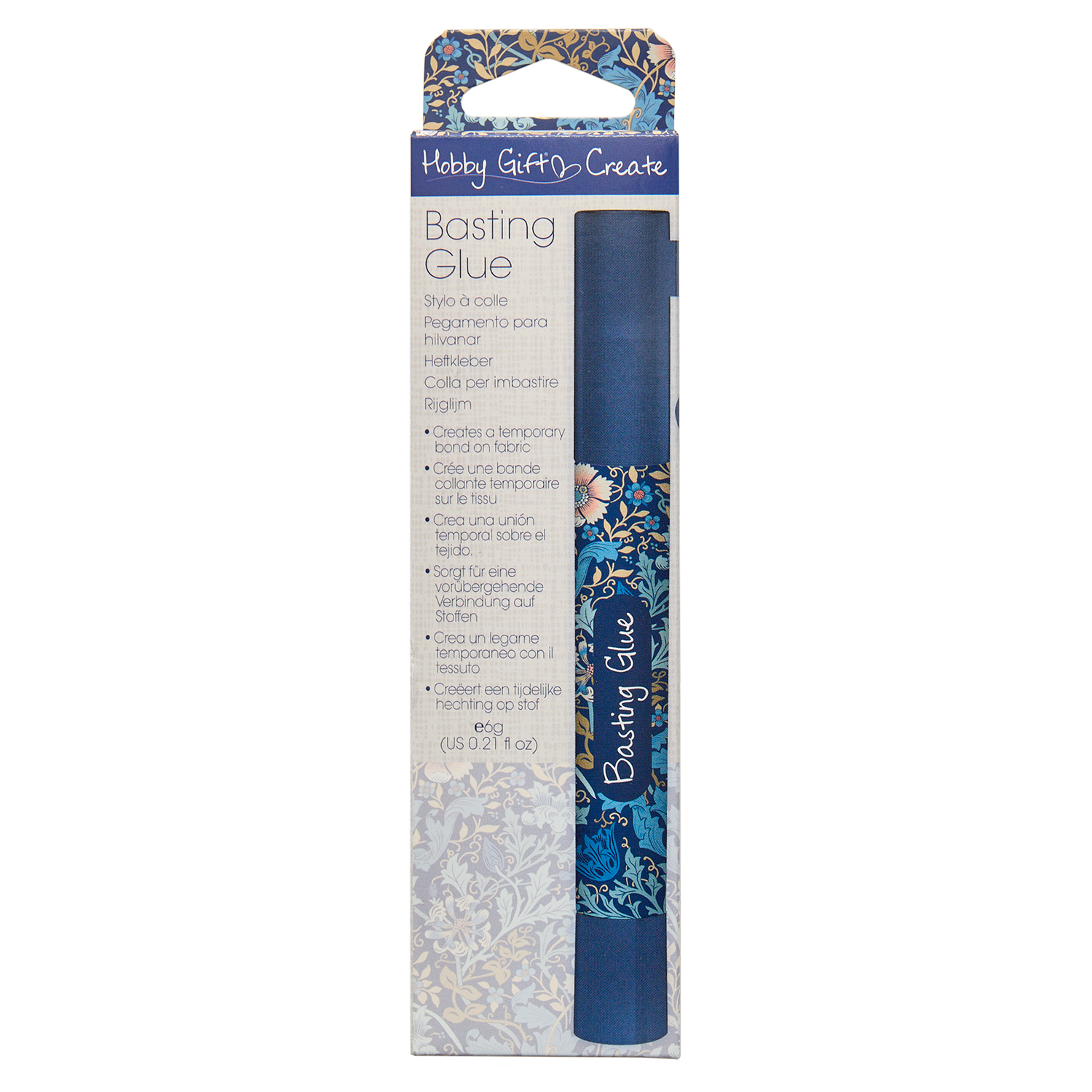 Basting glue pen with Woodblock Crafts design - Image 2