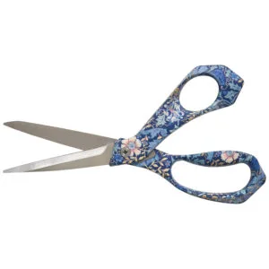 21.5cm/8.5in premium dressmaking scissors with woodblock design