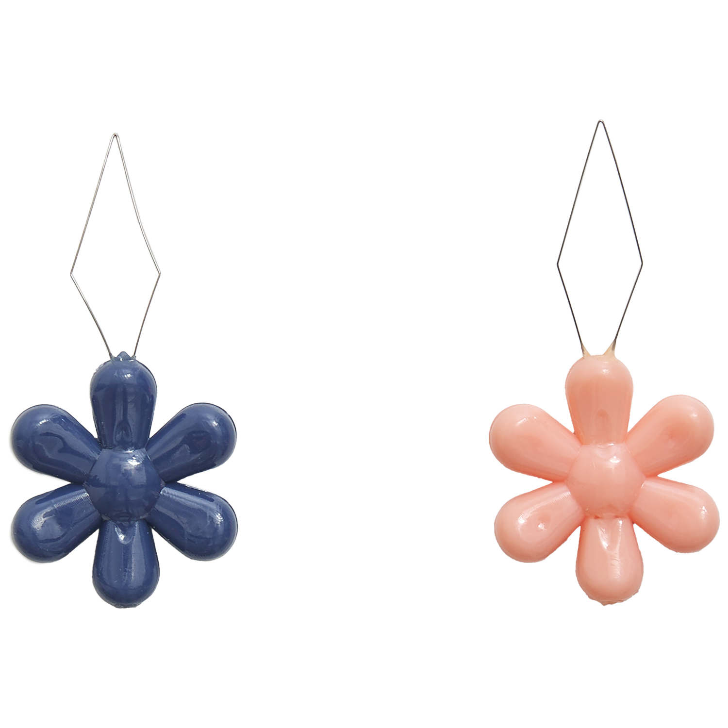 Flower Needle Threaders with Woodblock Crafts design - Image 2