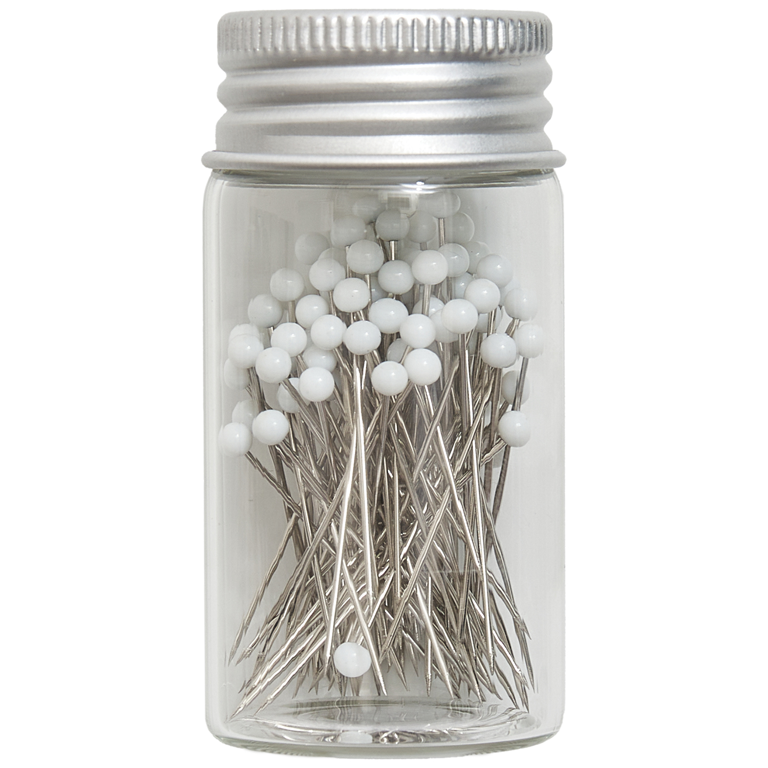 Pins | Glasshead Head in Jar | 95 Pieces with Woodblock Crafts design - Image 2