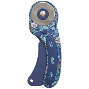 45mm premium quality rotary cutter with Woodblock Crafts inspired printed design
