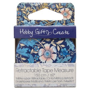 Tape Measure | Retractable |150cm/60"with Woodblock Crafts design