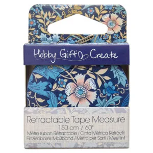 Tape Measure | Retractable |150cm/60"with Woodblock Crafts design