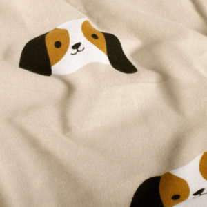 'Puppy Dawg' Cotton Flannel