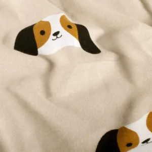 'Puppy Dawg' Cotton Flannel