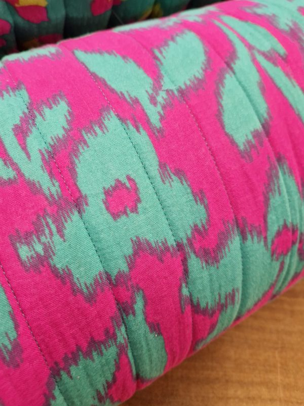 Quilted Animal Printed Bonded Muslin Fabric - Image 5