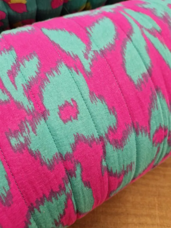 Quilted Animal Printed Bonded Muslin Fabric - Image 5