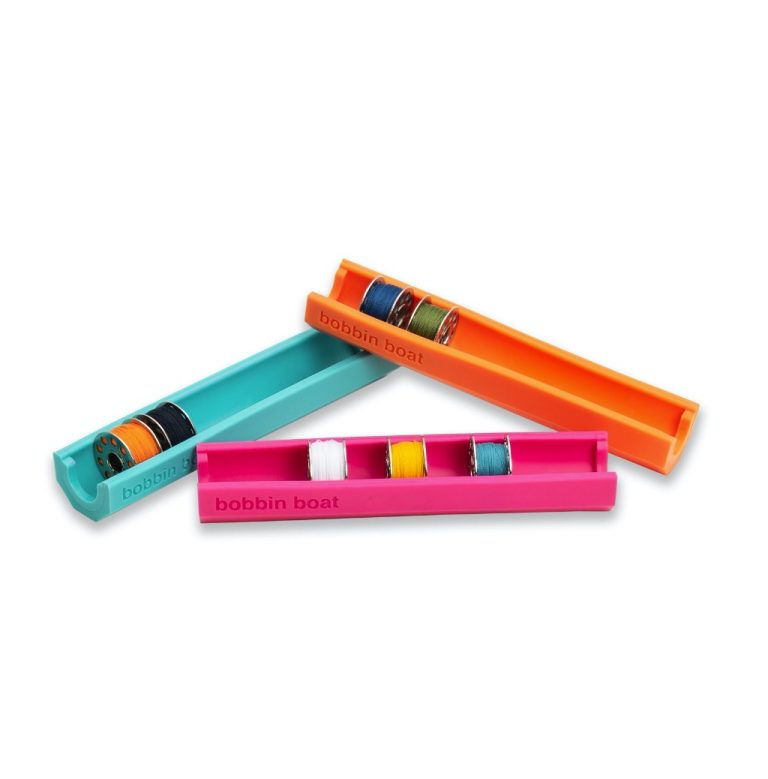 Colourful Bobbin Boat Storage by Prym
