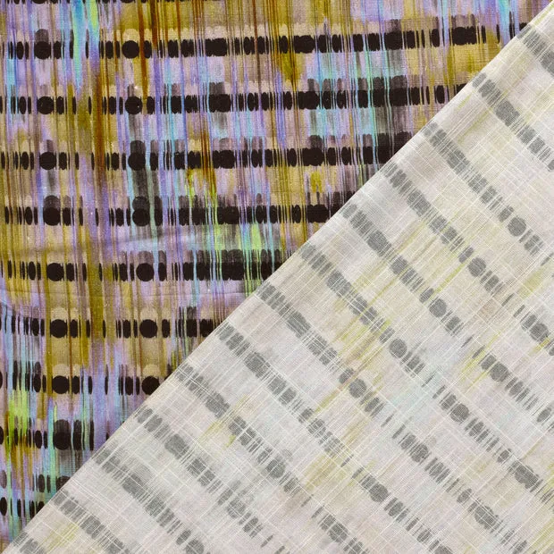 Viscose Linen Look | Prism Abstract - Image 4