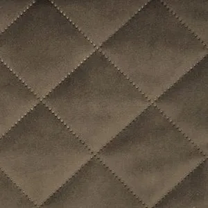 Quilted Soft Velvet | Chocolate