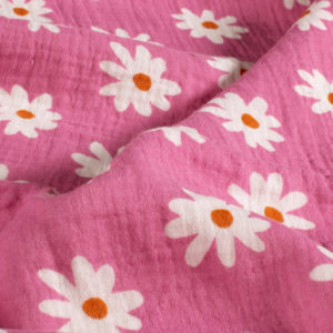 Cotton Double Gauze | Candyfloss Floral
